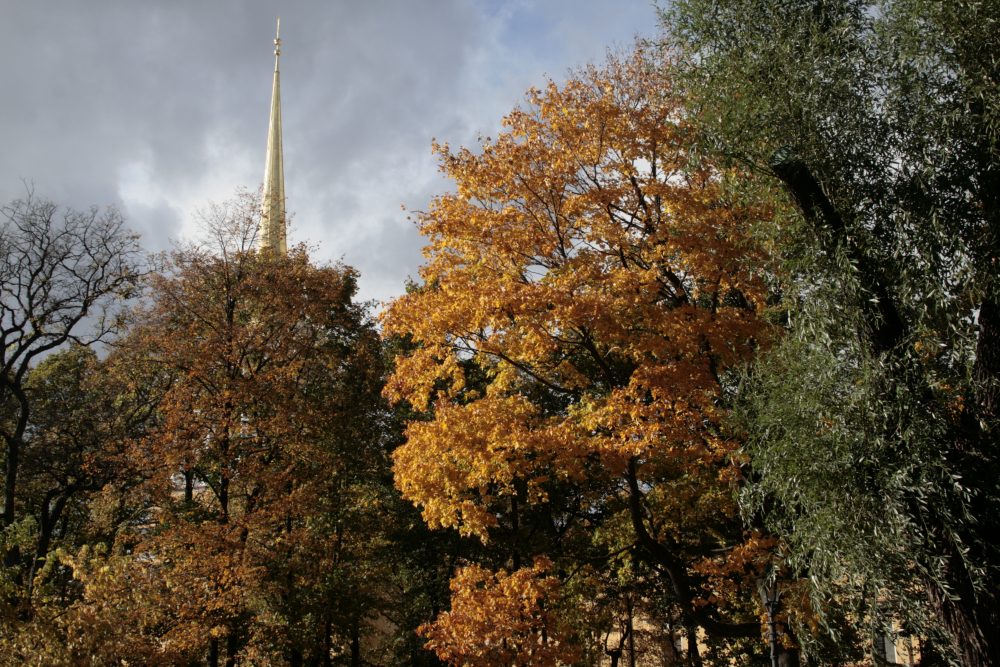 золотая осень в Санкт-Петербурге